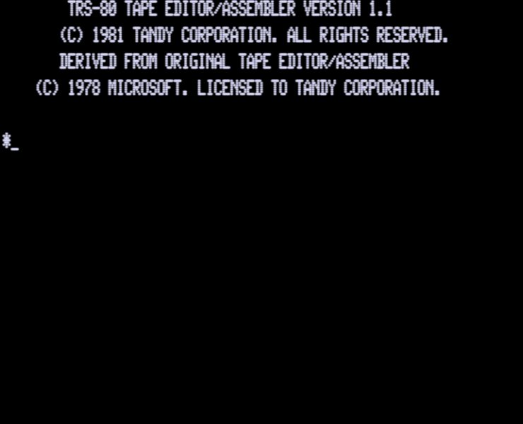 Screen shot